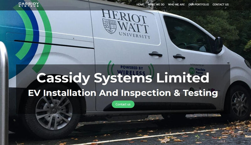 Cassidy Systems Limited UK EV Charging Station Contractor