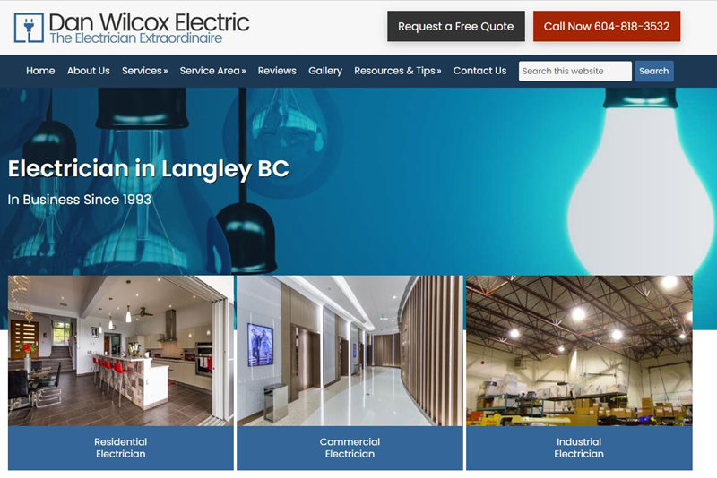 Dan Wilcox Electric Inc EV Installation Company