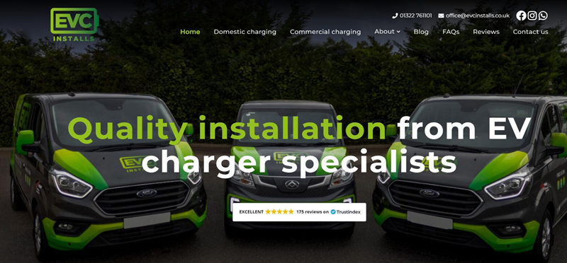 EVC Electrical Installations Ltd UK EV Charging Station Contractor
