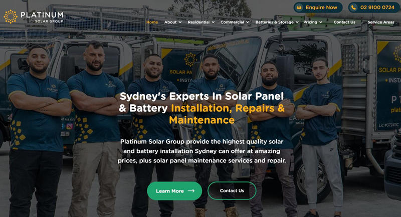 Platinum Solar Group EV Charging Contractors