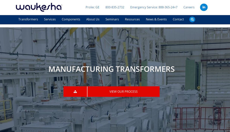 Prolec-GE Waukesha Inc Top Electrical Transformer Manufacturer