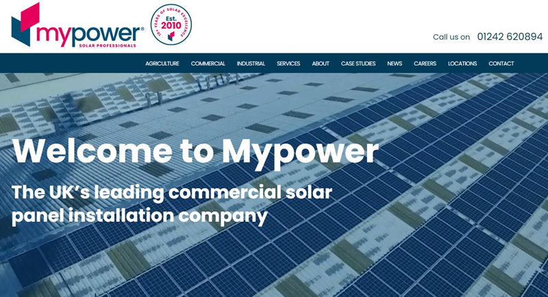 Mypower Best UK Solar Panel Manufacturers & Companies