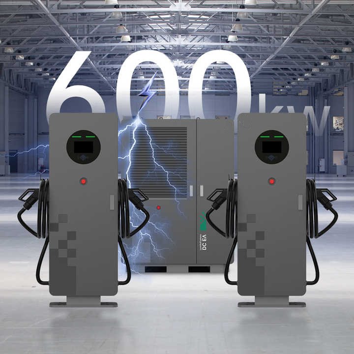 180kw To 600kw Ip55 Dc Ev Charging Station Split Multi Gun Ev Charger For Public Commercial